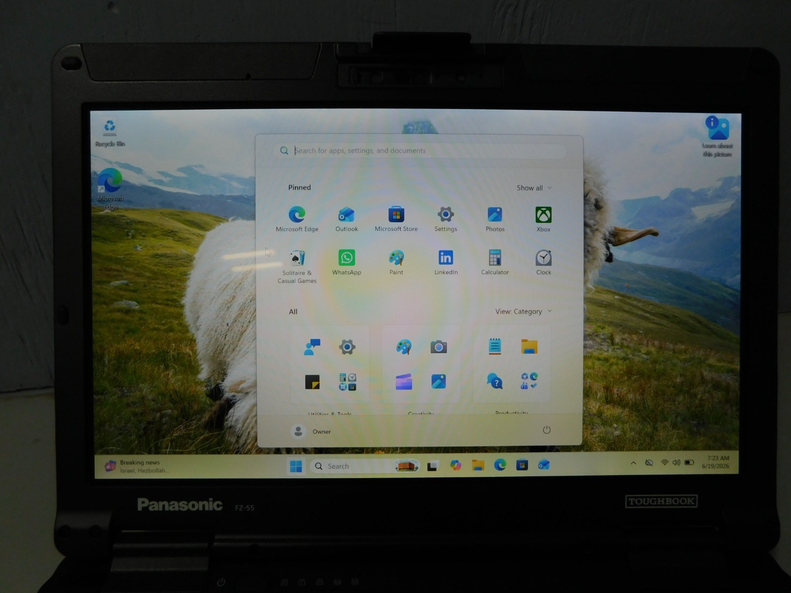 Panasonic Toughbook 55 MK2 Touch i7-1185G7 16GB RAM 512GB NVMe SSD W11P No A/C