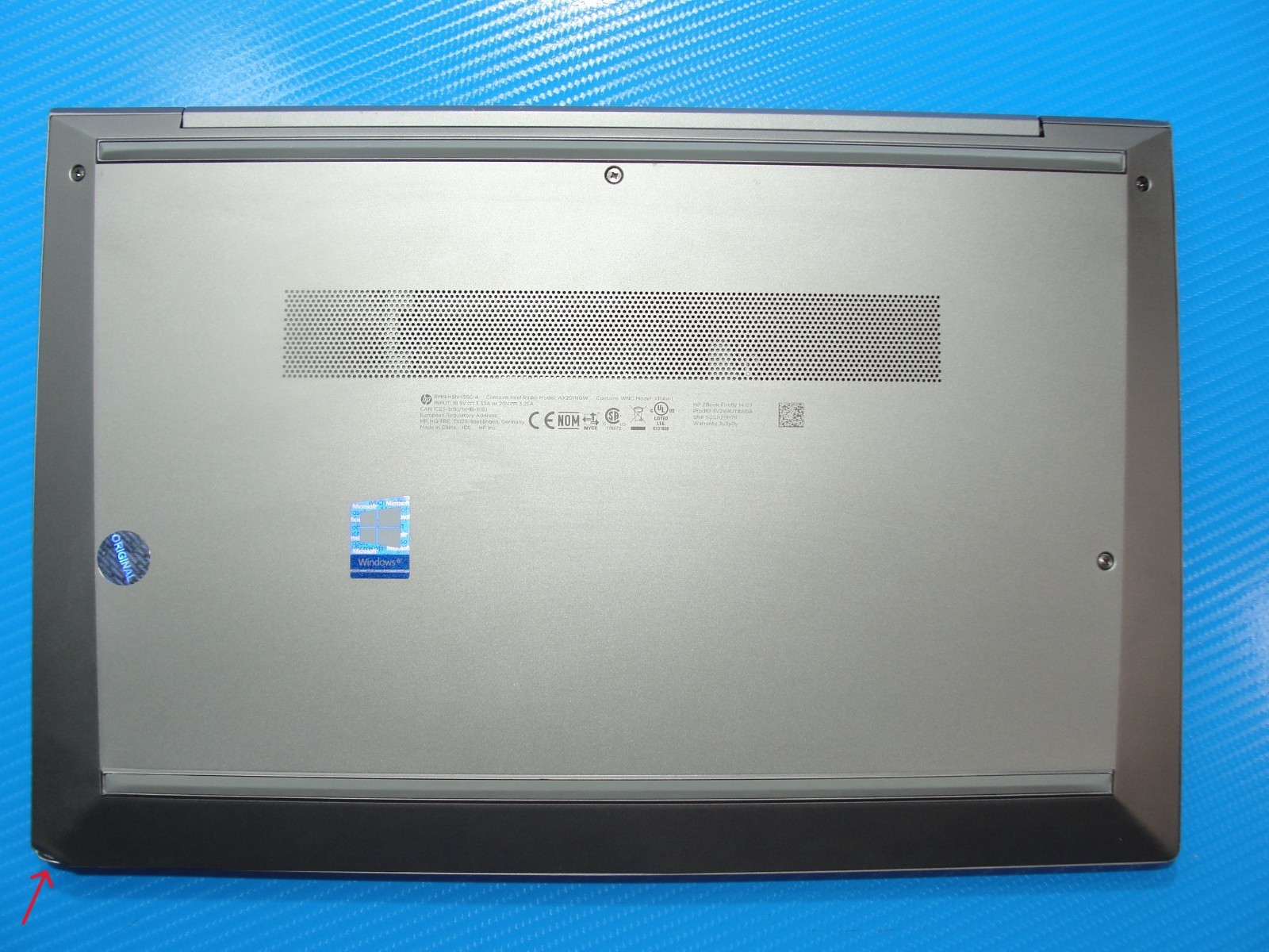 HP ZBook Firefly 14″FHD Intel Core i5-10310U 1.7GHz 16GB RAM 256GB SSD +P/A