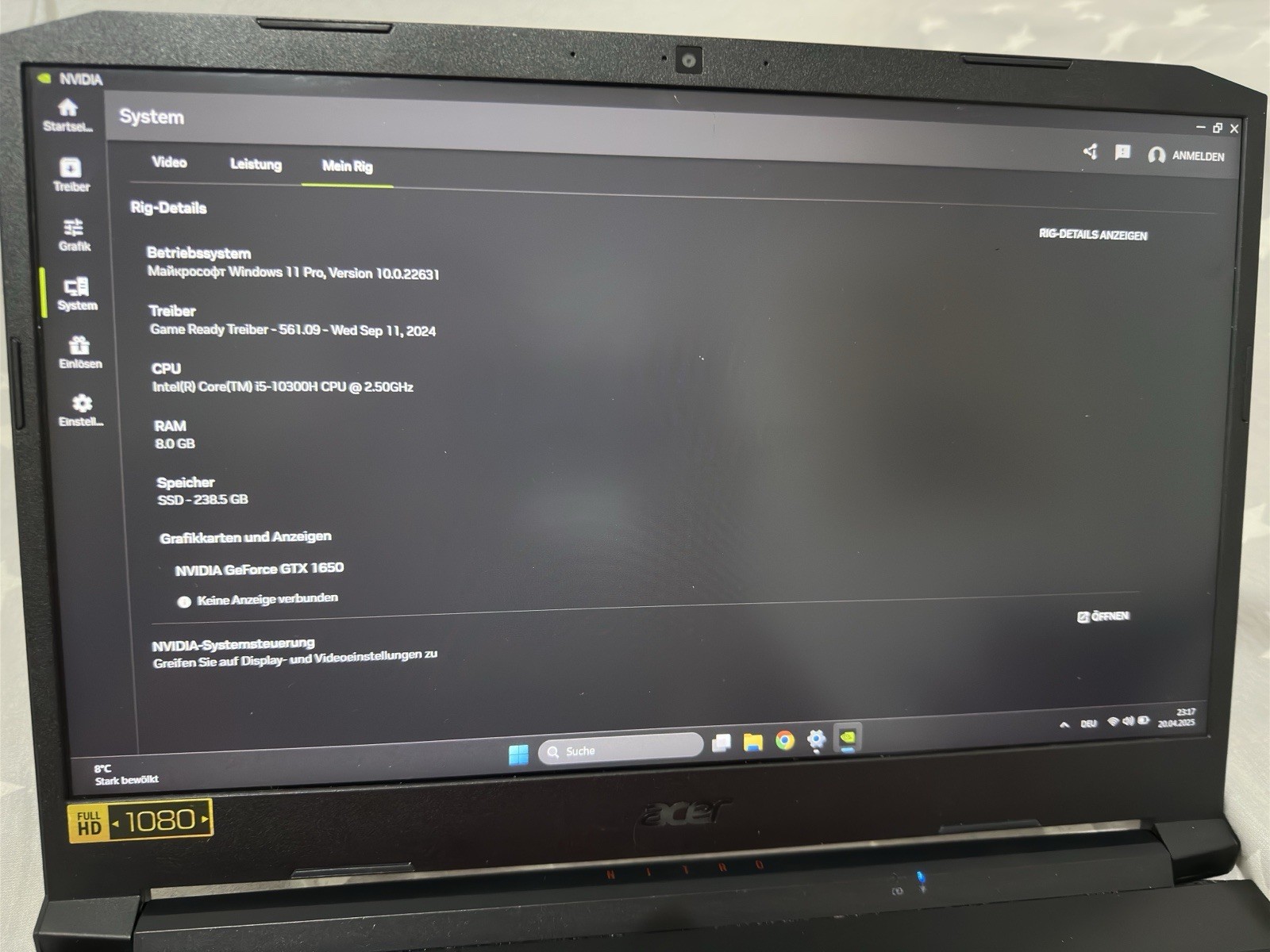 Acer Nitro AN 515-55