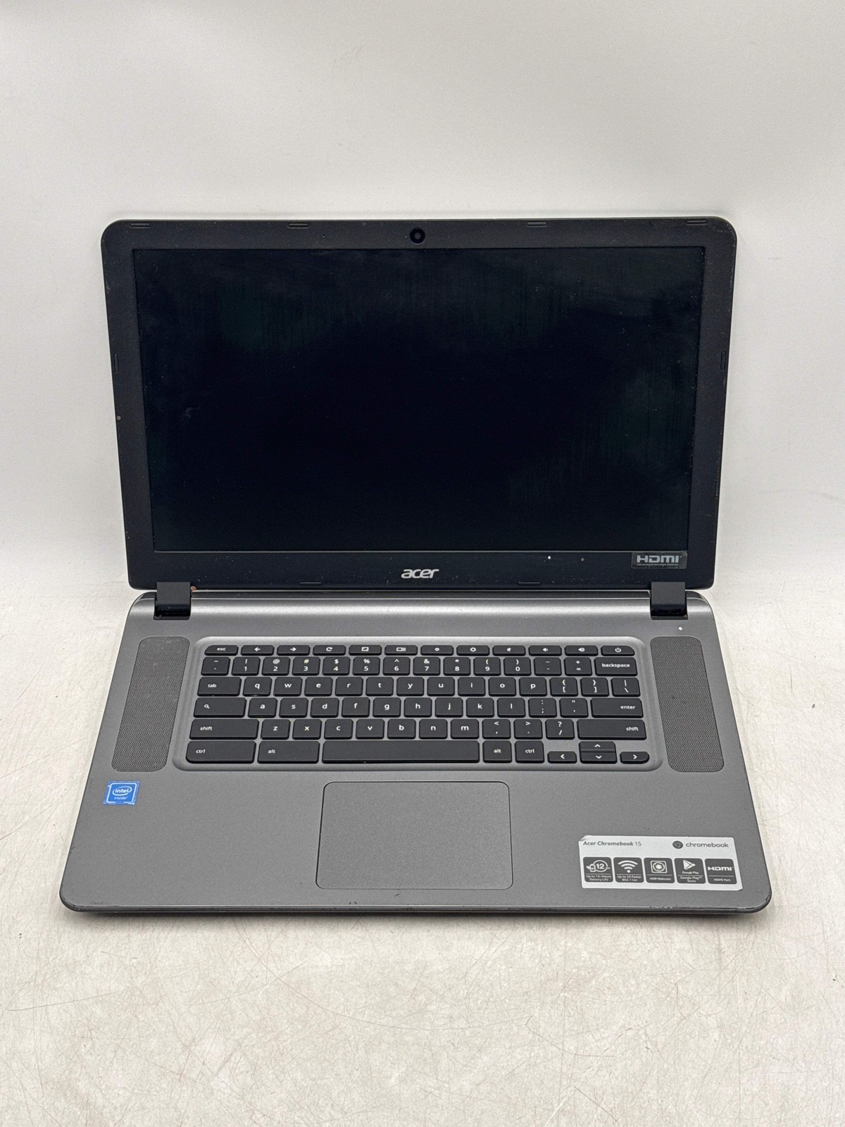 Acer Chromebook 15 CB3-532 N15Q9 15.6″ Laptop Gray | For Parts