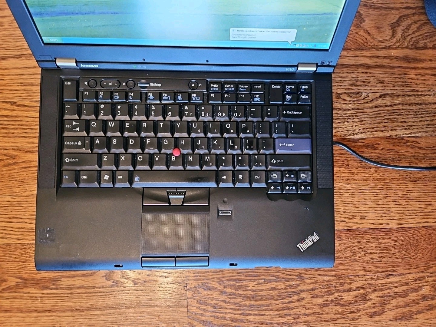 Lenovo ThinkPad T410 i5-M560 14″ 4gb/320gb HDD. Win XP pro. Issues