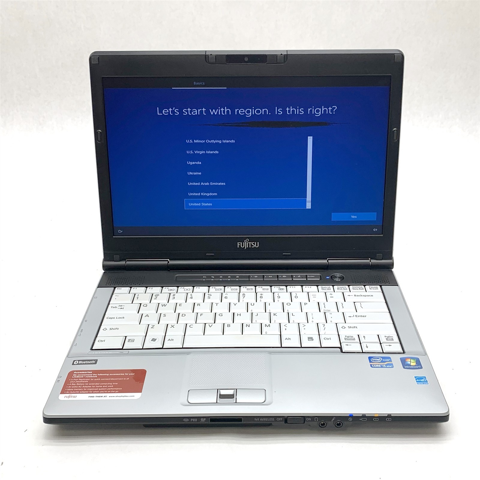 Fujitsu Lifebook S751 14″ Intel Core i5-2520M 2.50GHz 8GB 240GB SSD Win10