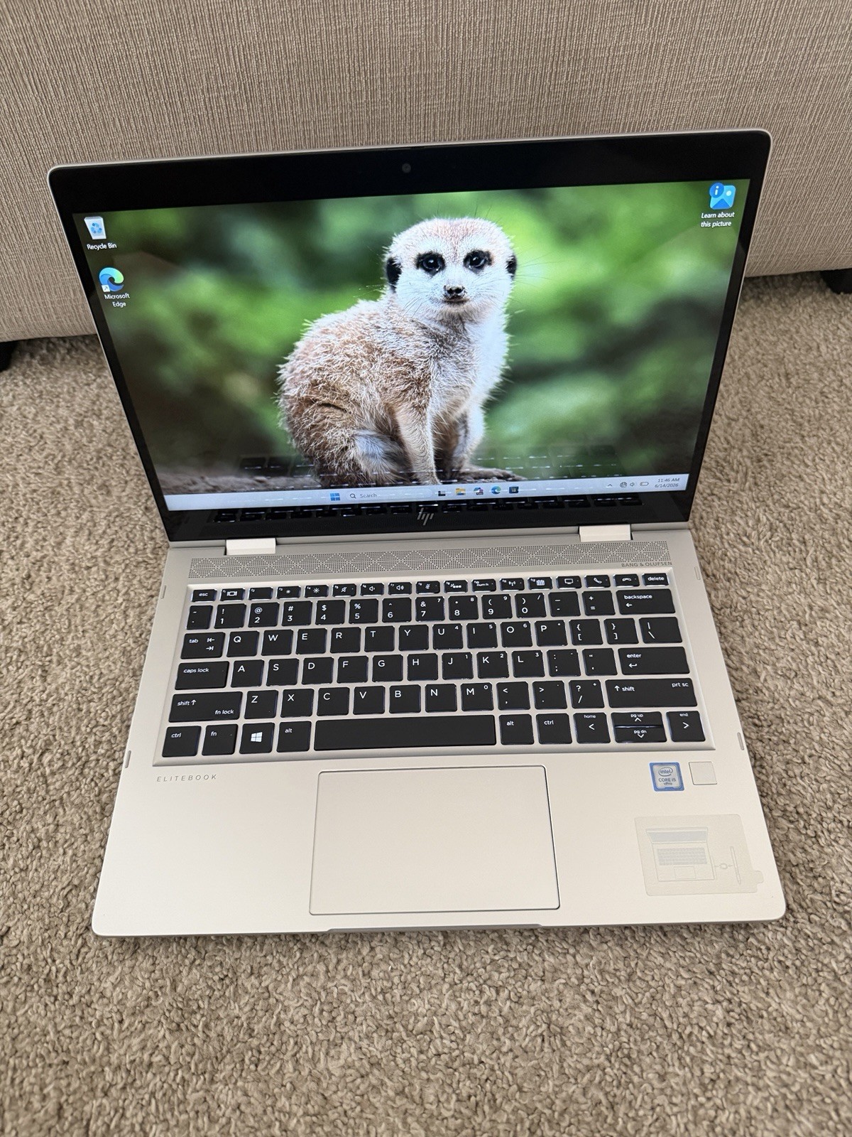 HP ELITEBOOK X360 830 G6 CORE i5 16GB RAM 512GB SSD TOUCHSCREEN