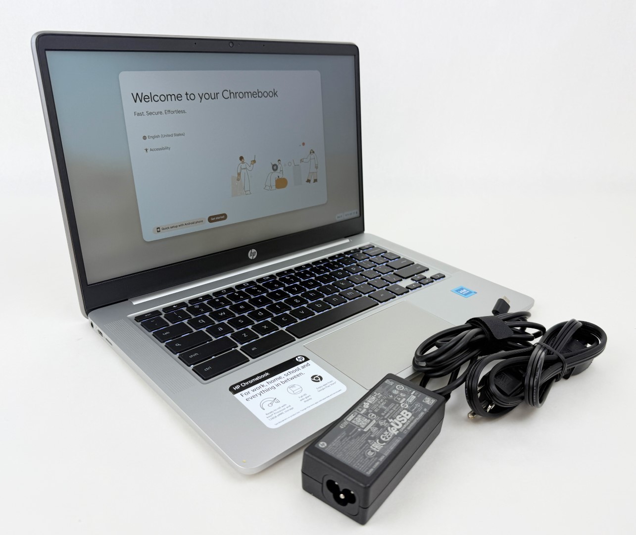 HP Chromebook 14a-na1093cl 14″ FHD Intel Celeron N4500 8GB 128GB eMMC Chrome