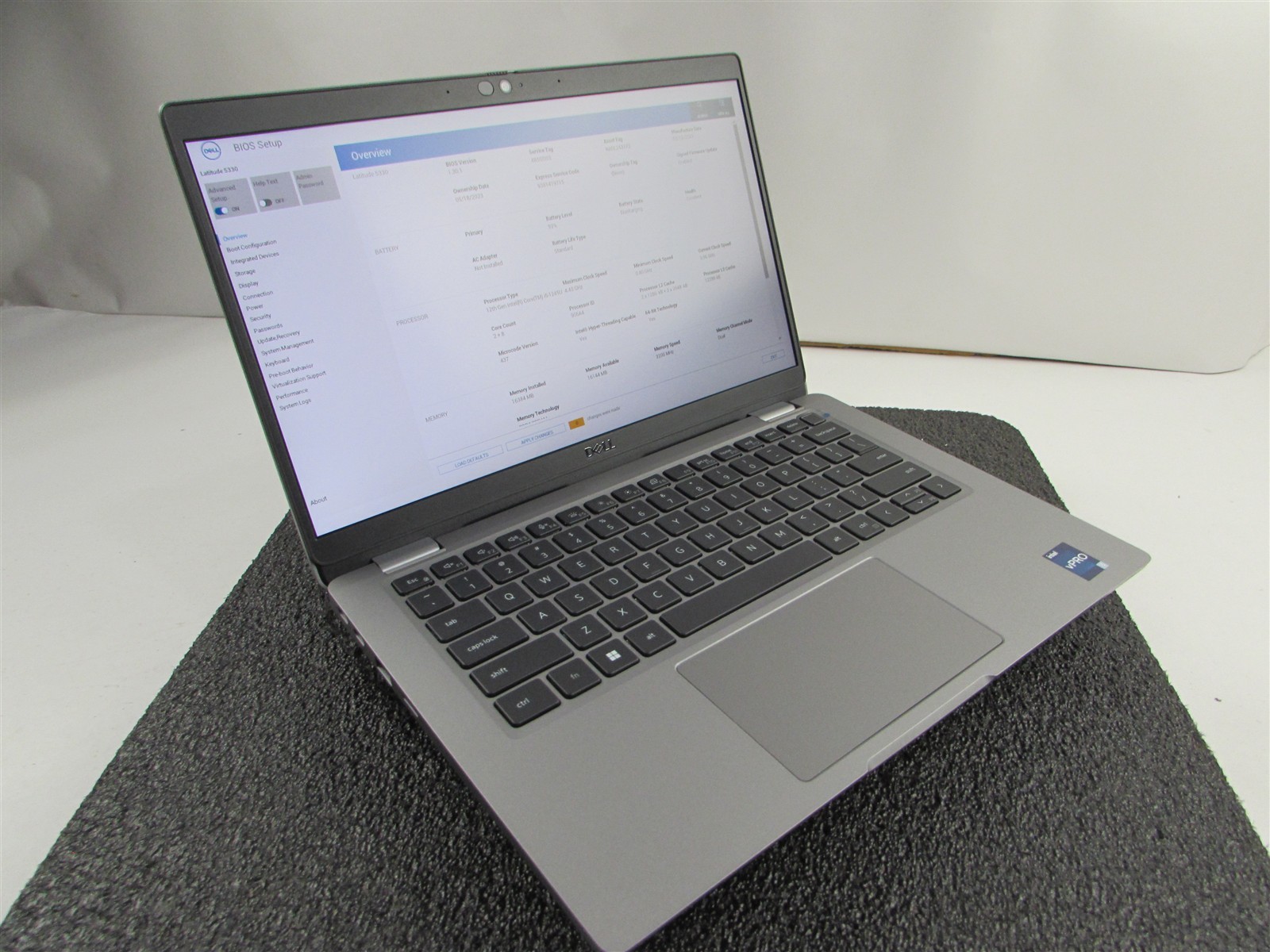 DELL LATITUDE 5330 FHD TOUCHSCREEN I5-1245U 10 CORE 512GB SSD 16GB RAM NO O.S