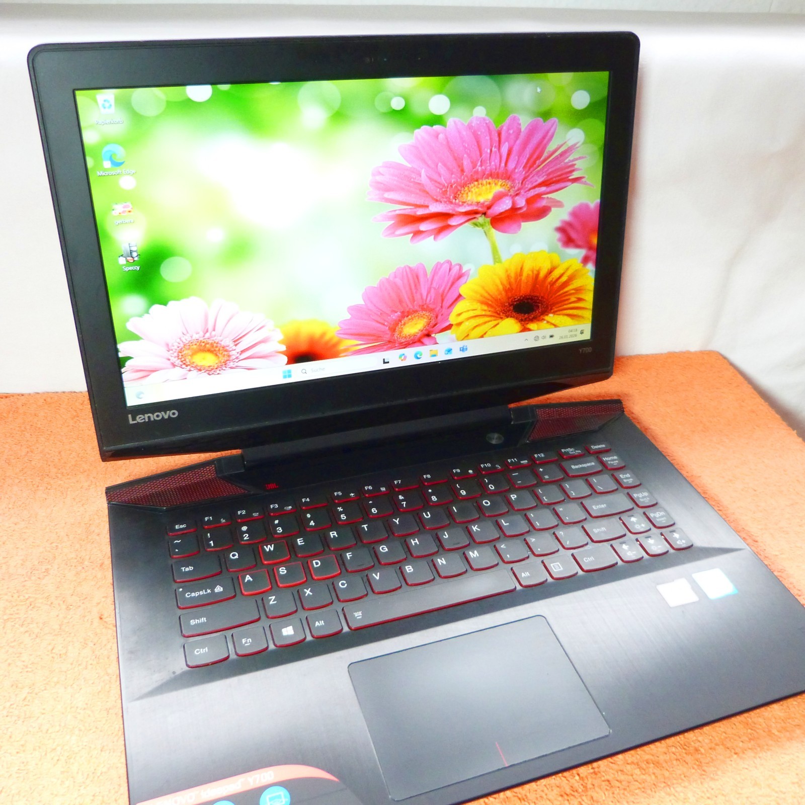 Lenovo Y700 14″ JBL SOUND l GAMING METAL QUAD i7 l 16GB RAM NEW Windows 11