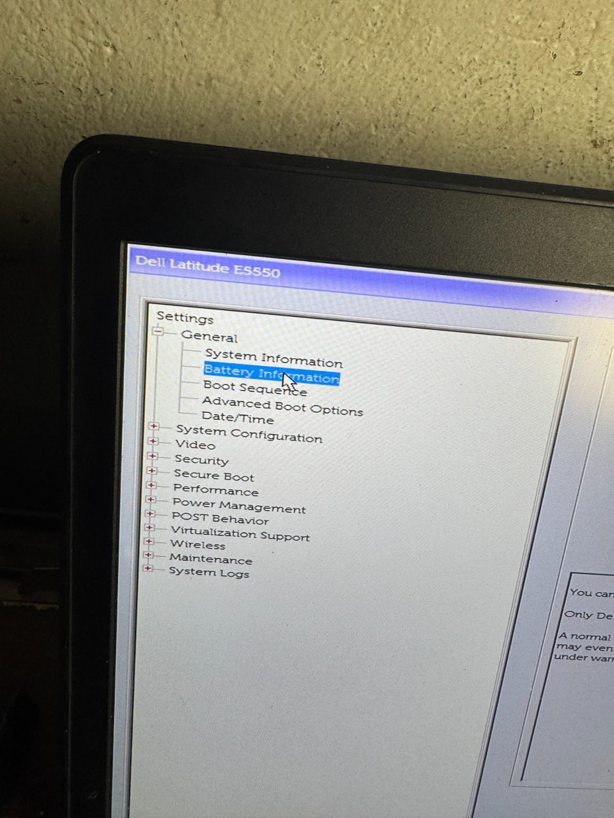 Dell Latitude E5550 Core I5-5300 16GB RAM Laptop for repair #5664