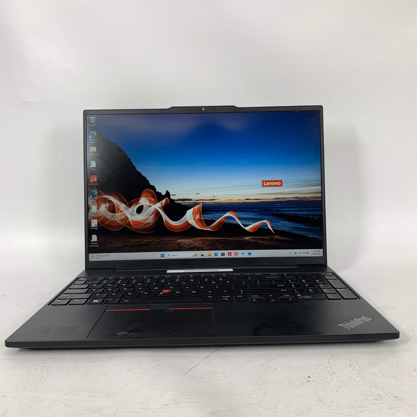 Lenovo ThinkPad E16 Gen 1 16″ i7-1355U 1.7GHz 16GB RAM 512GB SSD