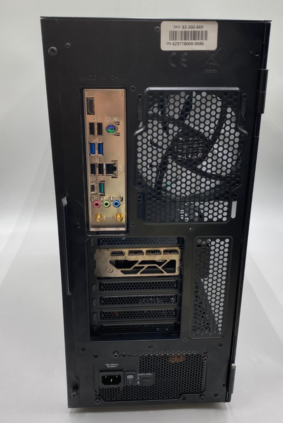 Gaming Desktop Custom Build ABS Case i9-14900KF 3.2GHz 1TB SSD 32GB DDR5 Good