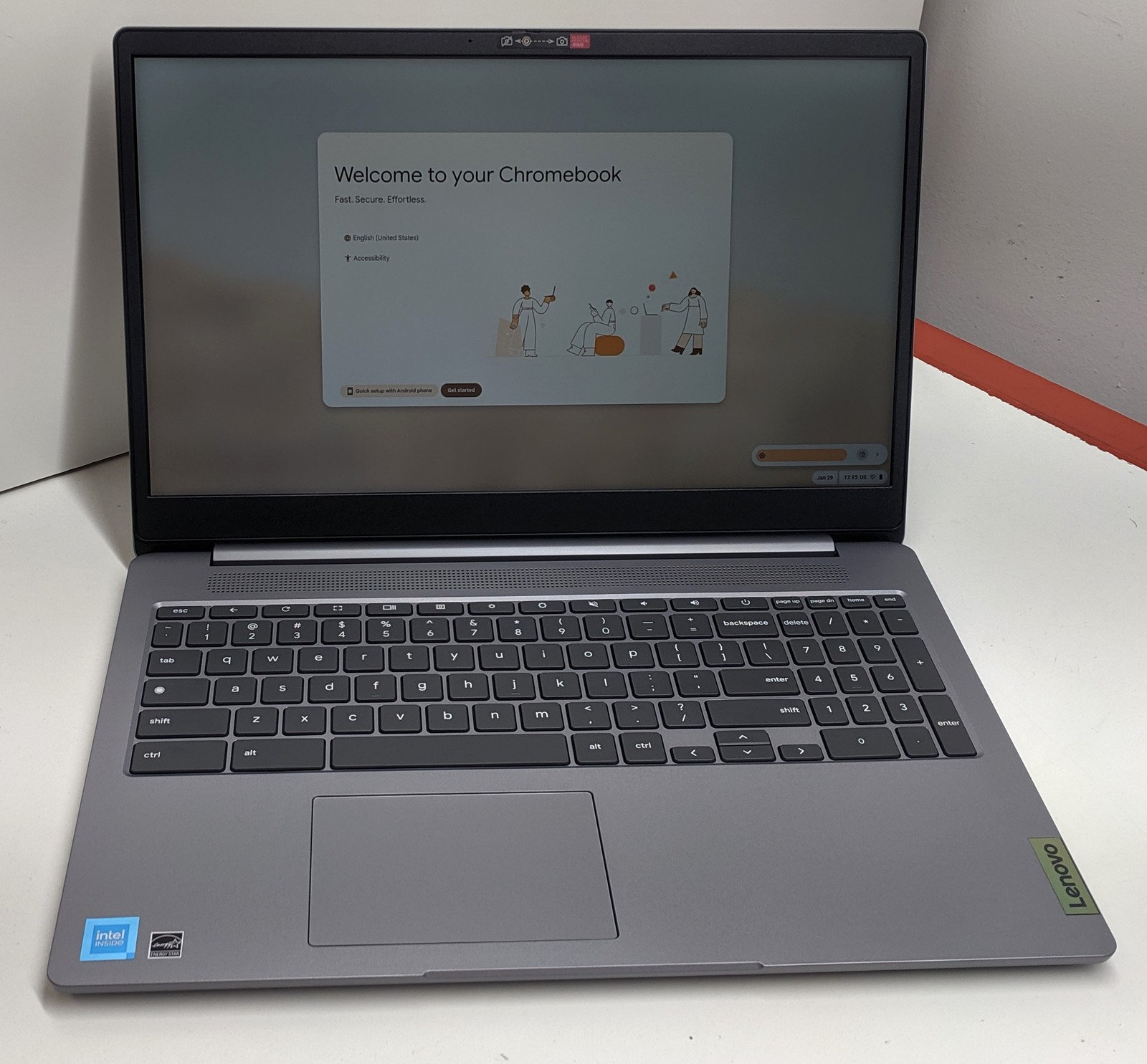 LENOVO IDEAPAD 3 CHROME 15IJL6 15.6IN INTEL CELERON N4500, 8GB Memory, 128GB SSD