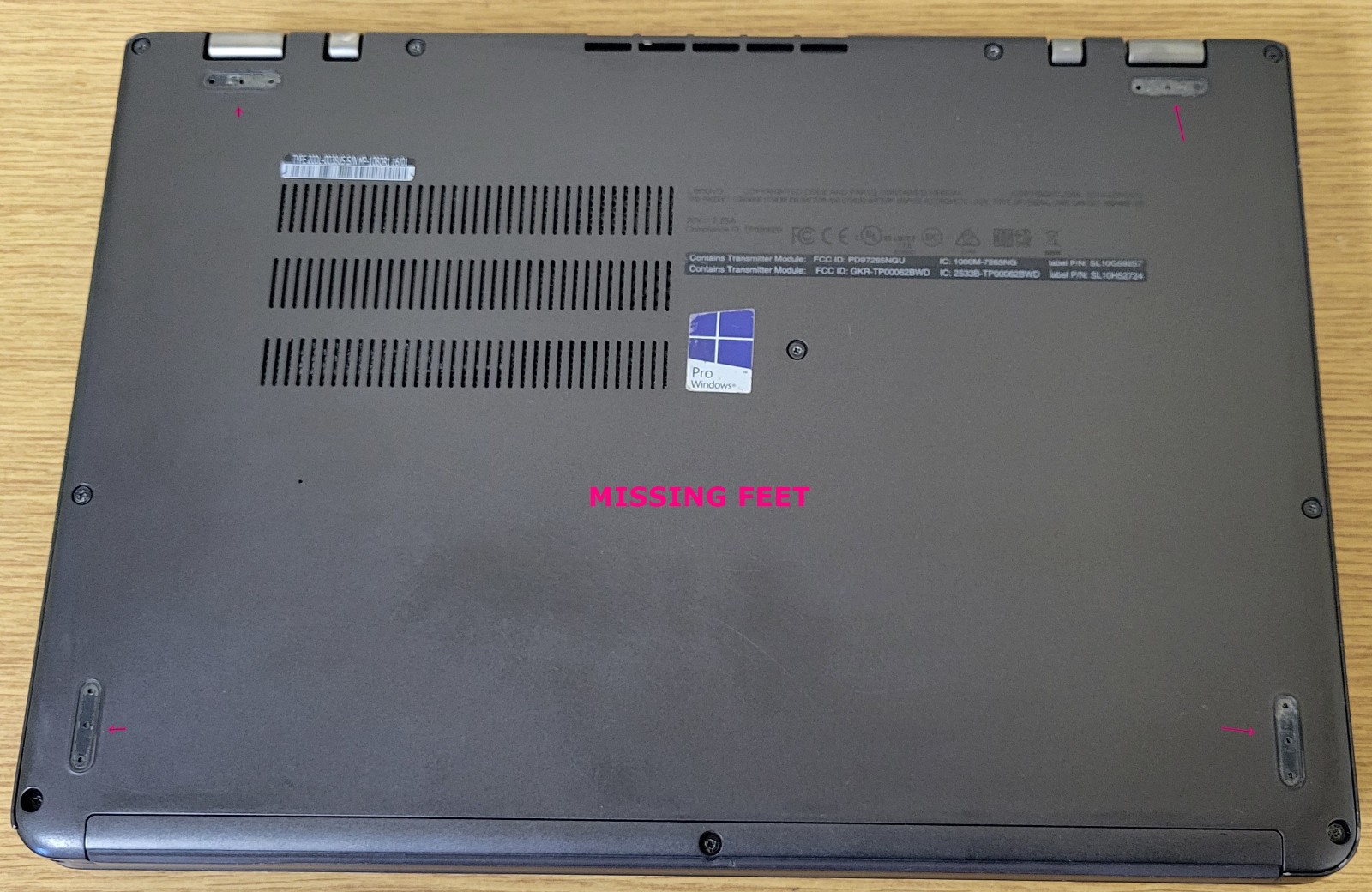 (Lot of 2)Lenovo ThinkPad S1 Yoga 12 i5-5300U 2.30GHz 8GB Touch Screen No OS/SSD