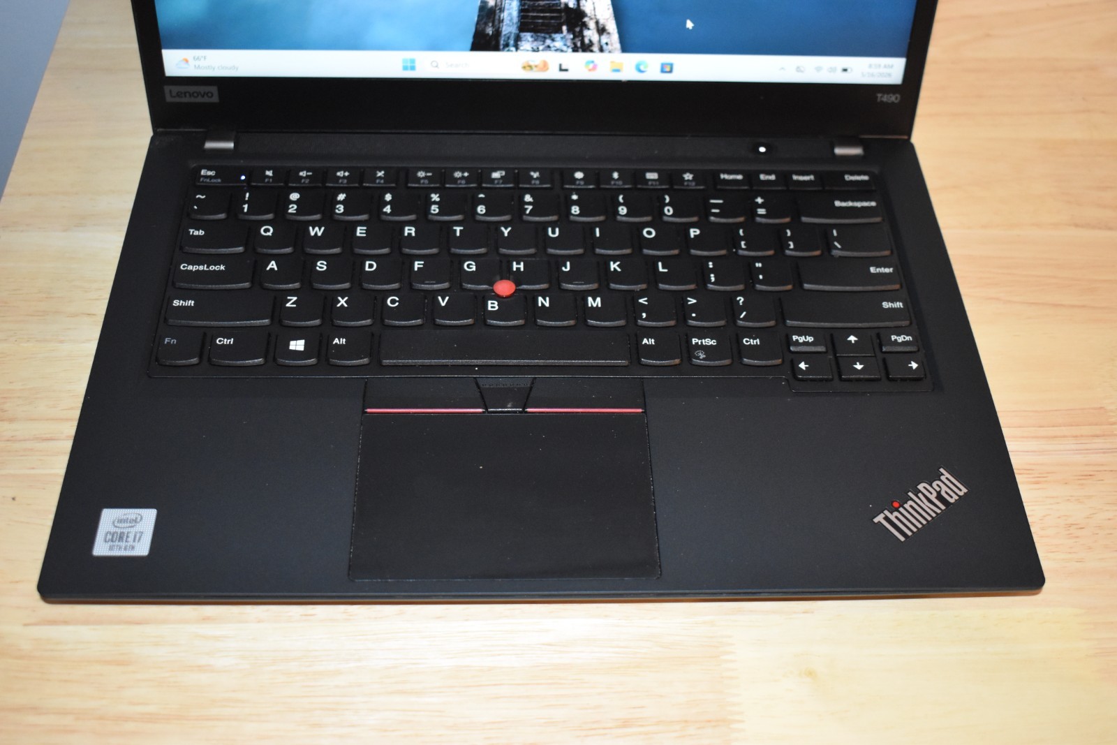 Lenovo Thinkpad T490 Quad Core i7-10510U 16GB RAM 512GB SSD Win11 GeForce MX250