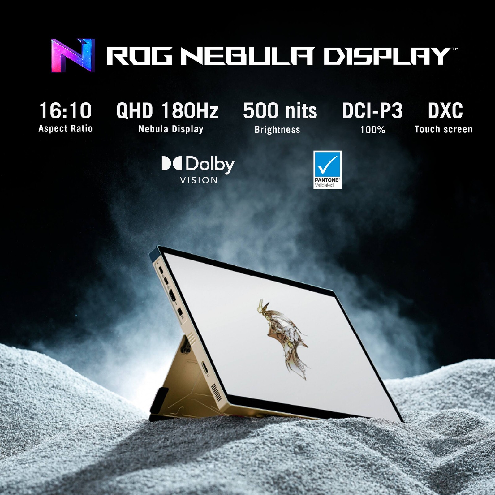 ASUS – ROG Flow Z13-KJP 13.4″ 2.5K 180Hz Touch-Screen Gaming Laptop – Copilot…