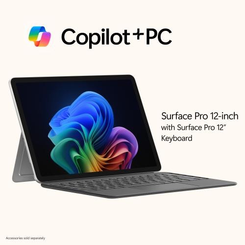 Microsoft Surface Pro Copilot+ PC 12″ Snapdragon X Plus 16GB RAM 512GB UFS
