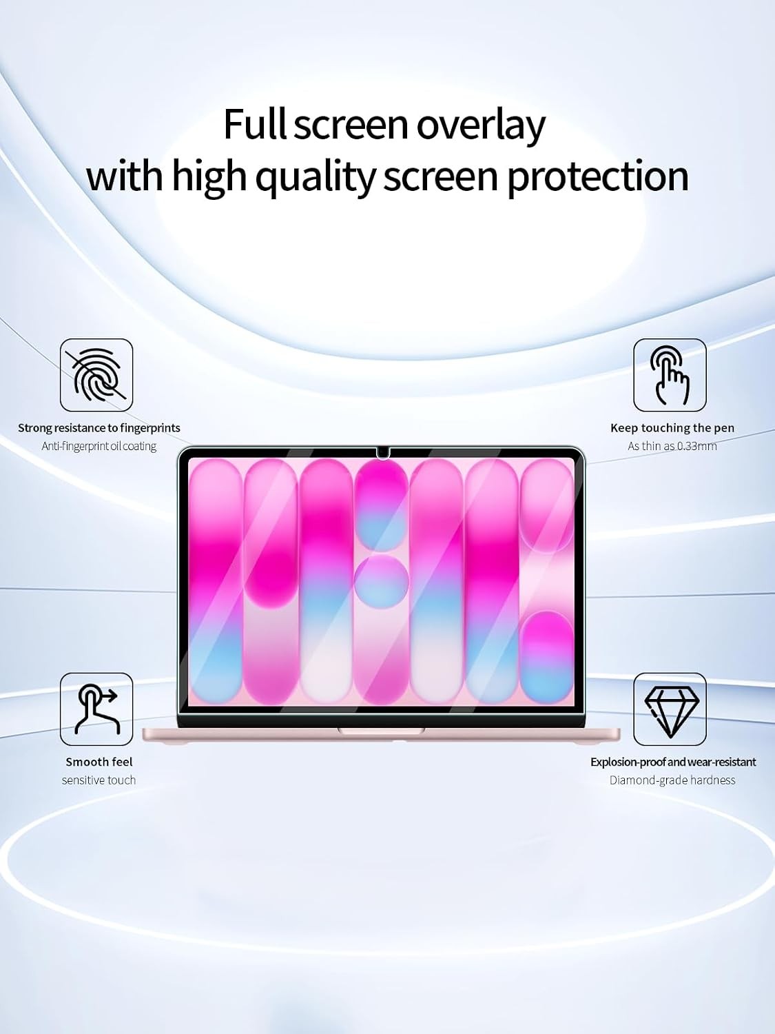 Screen Protector for Apple MacBook Neo (2026) 13 inch Laptop, Anti-Scratch 2 Pac