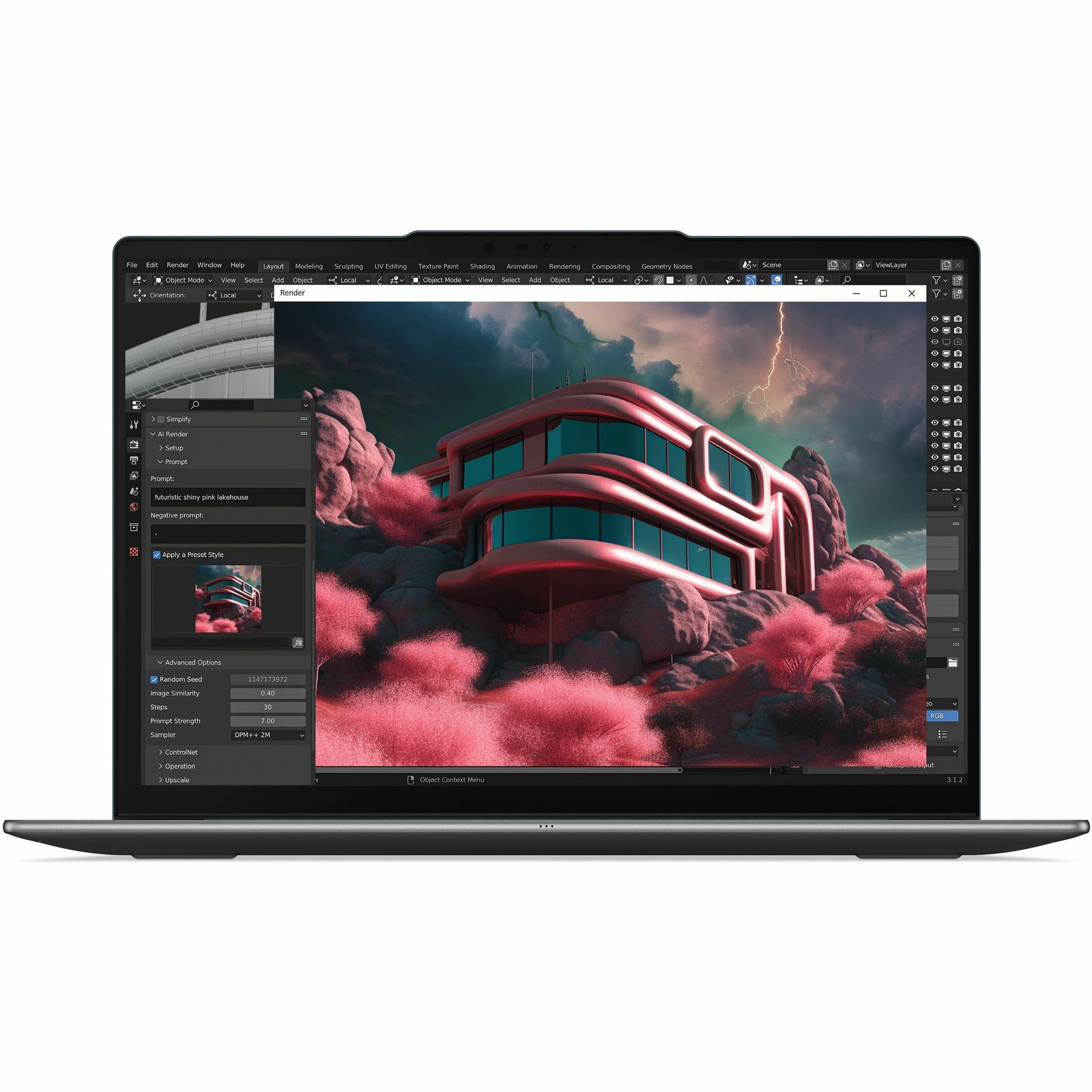 Lenovo Slim 7 14″ OLED Touch Copilot+ PC Intel Core Ultra 7 355 32GB RAM 1TB SSD