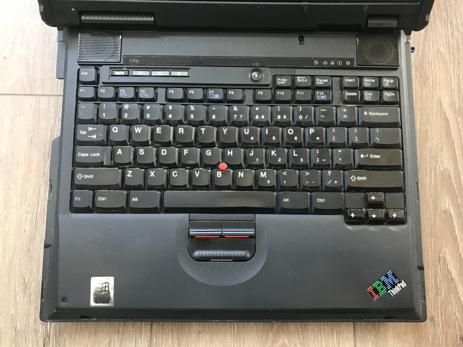 IBM Thinkpad A20p Type 2629-6UU 15″ Intel Pentium III 750GHz 256 MB RAM 40GB HDD