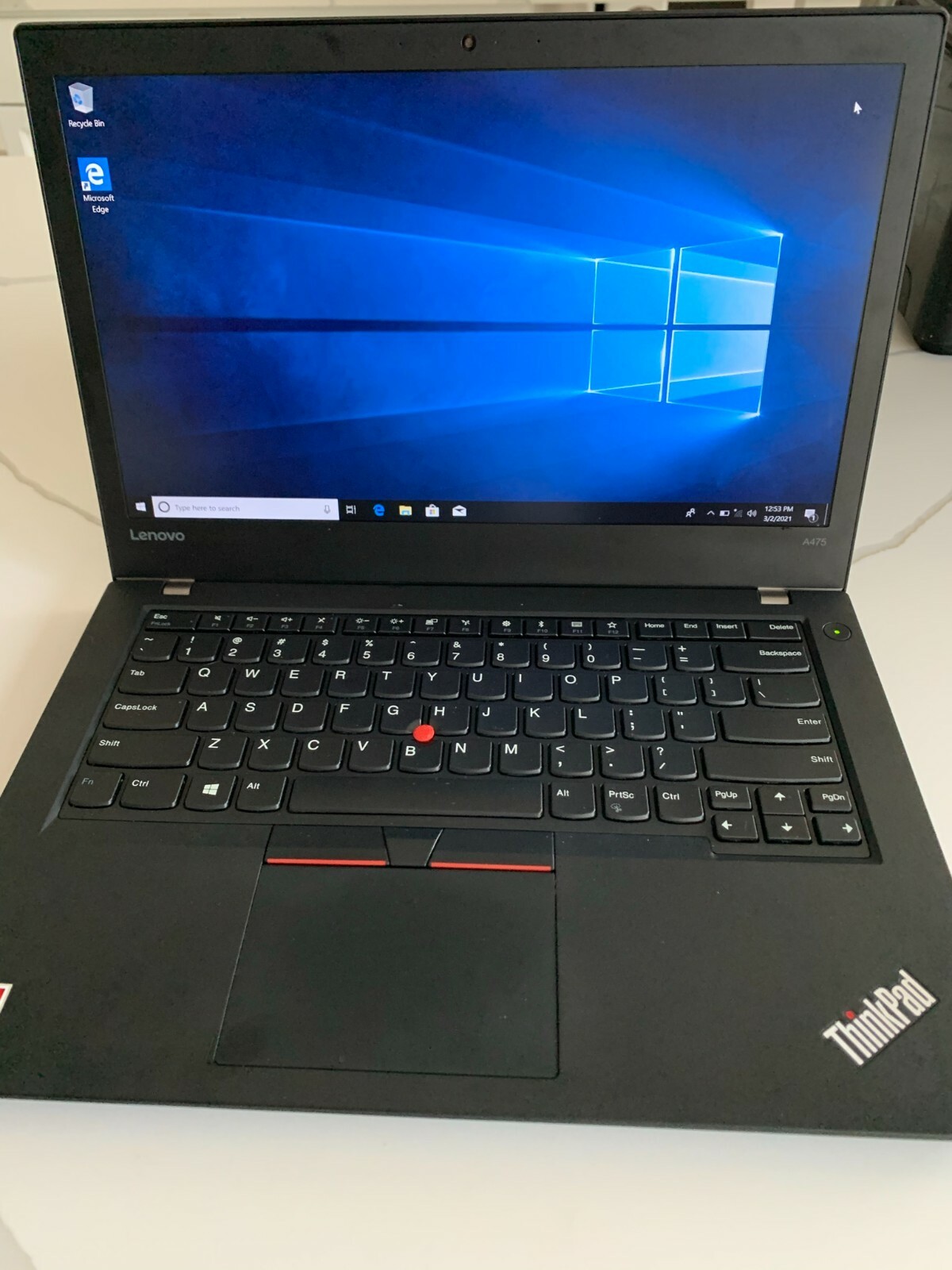 Lenovo Thinkpad A475 AMD PRO A10-9700B quad core 256GBSSD 8GBDDR4 Win10 Pro 14″