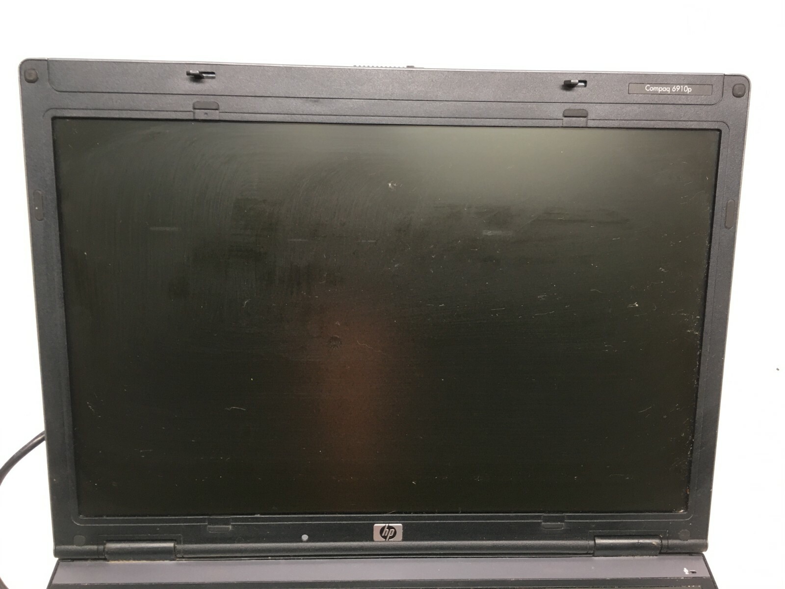 HP Compaq 6910p 14″ Laptop For Parts/Repair Powers on No Video NO HDD/RAM JR