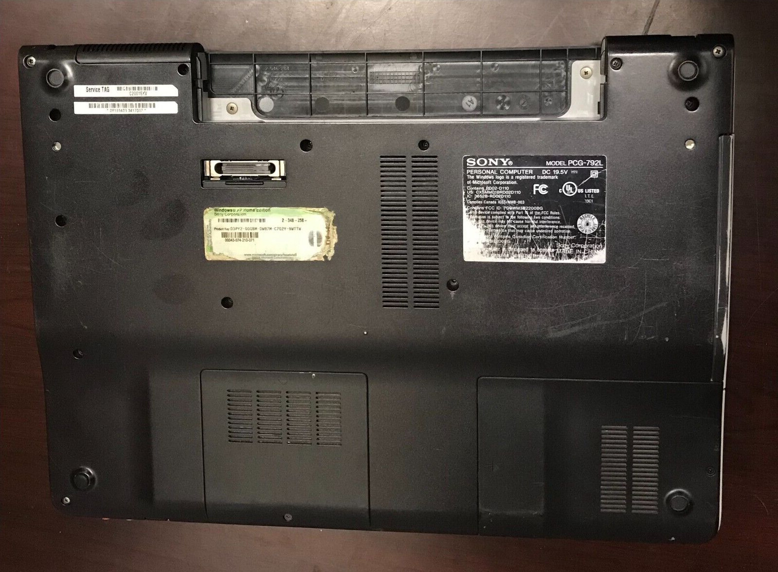 Sony VAIO VGN-FS550 ( only for parts )