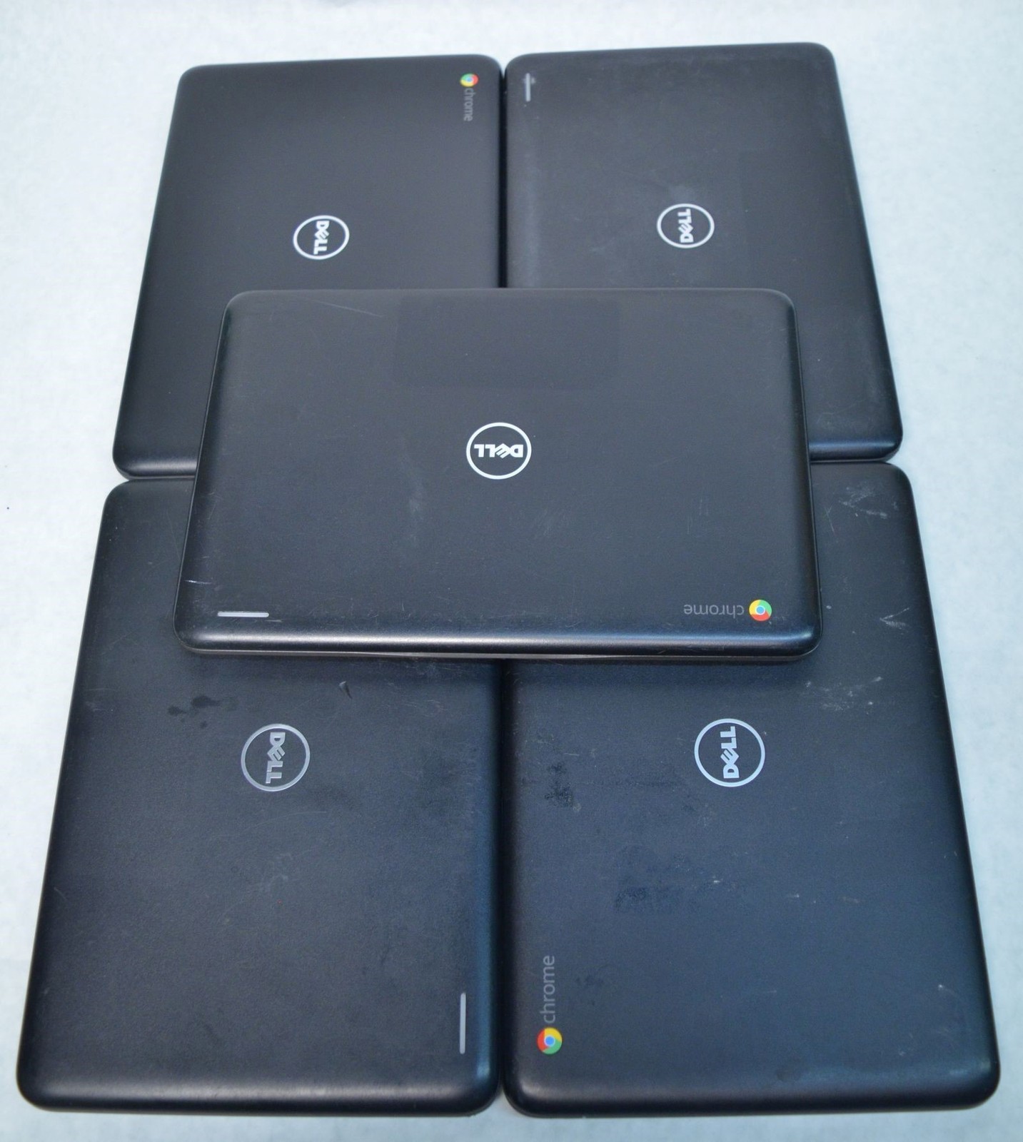 Lot of 10 Dell Chromebook 11 3180 11.6″ Celeron N3060 2.48GHz 4GB-RAM 16GB-SSD
