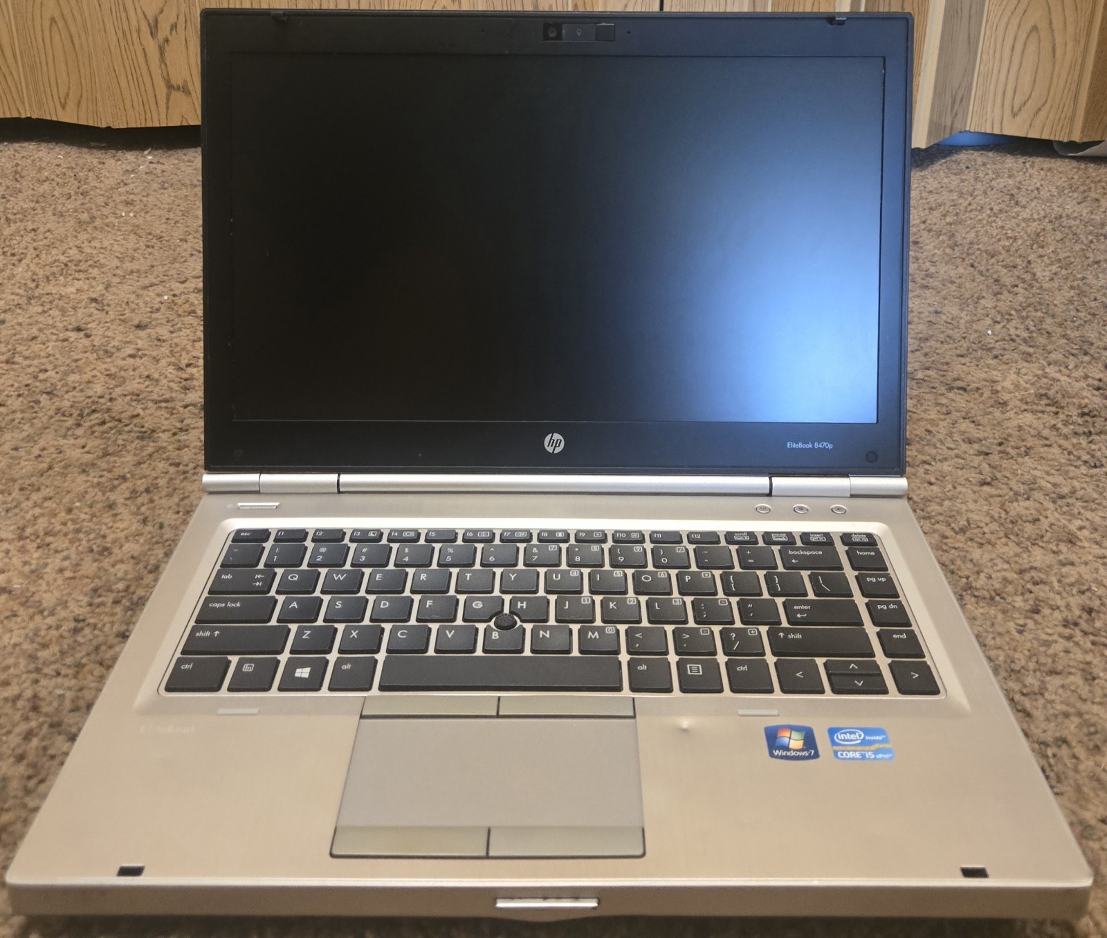 HP EliteBook 8470p 14″ i5 3rd Gen 256GB HDD Win7 Pro Clean Tested Working