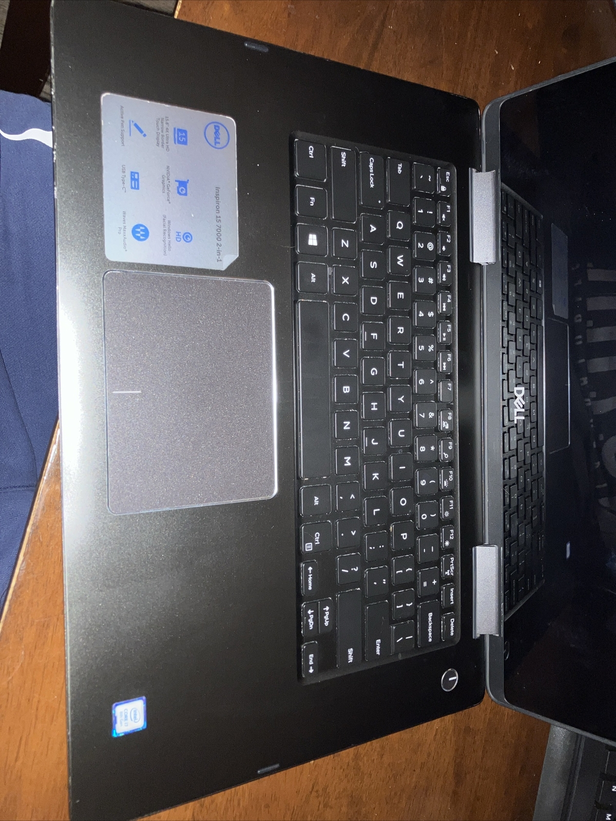 Dell Inspiron 15 7000 15.6 inch (512GB, Intel Core i7 10th Gen., 1.80GHz, 16GB)