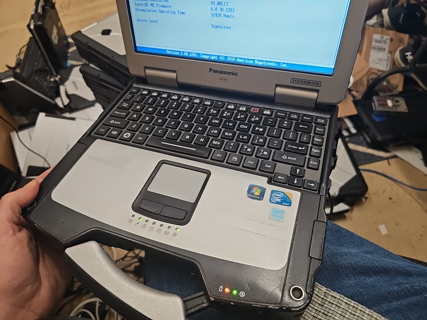 Panasonic Toughbook CF-31 MK-1 i5 520M @ 2.40GHz 8GB RAM DDR3 ( 52420HRS)