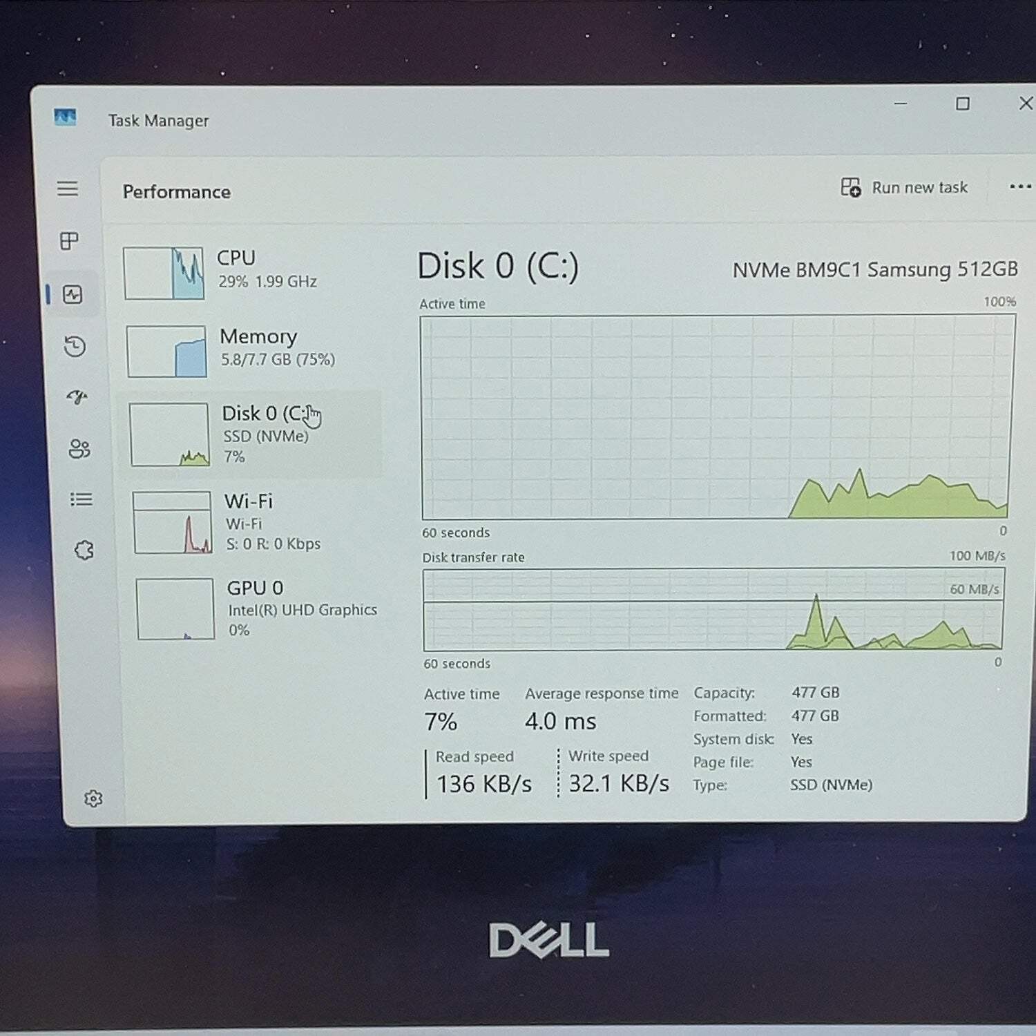 Dell 15 DC15250 15.6″ i5-1334U 1.3GHz 8GB RAM 512GB SSD