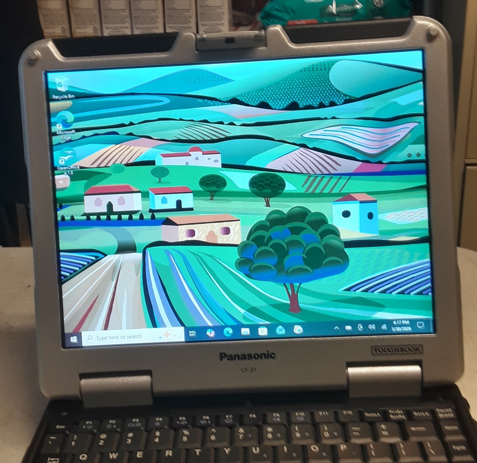 CLEARANCE Panasonic CF-31 Toughbook i5-M520 Laptop Touch 8GB RAM 256 SSD WIND 10