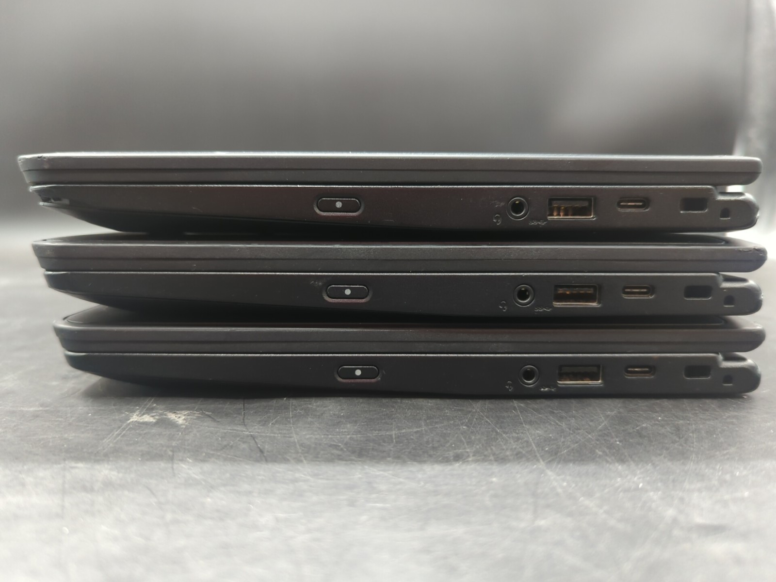 Lot of 3: Lenovo: Yoga 11e: M3-7Y30: 4GB RAM: 256GB SSD: No OS: Wiped & Tested