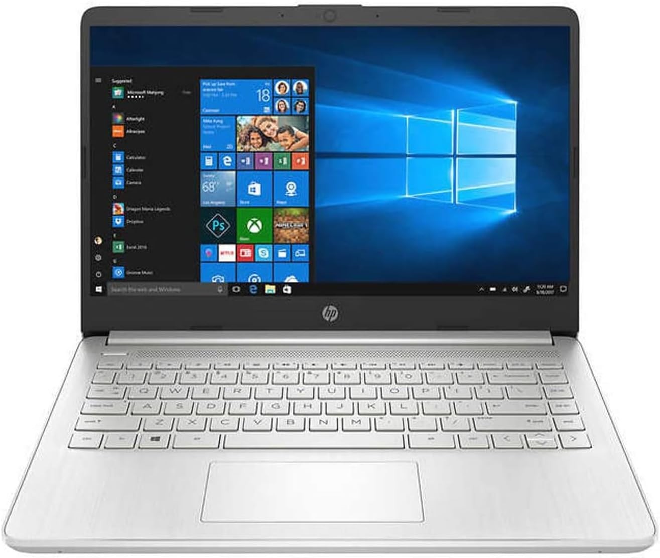 HP 14″ FHD Laptop Intel Core i5-1035G1 12GB Ram 256GB SSD Blacklit KB Win10 Silv