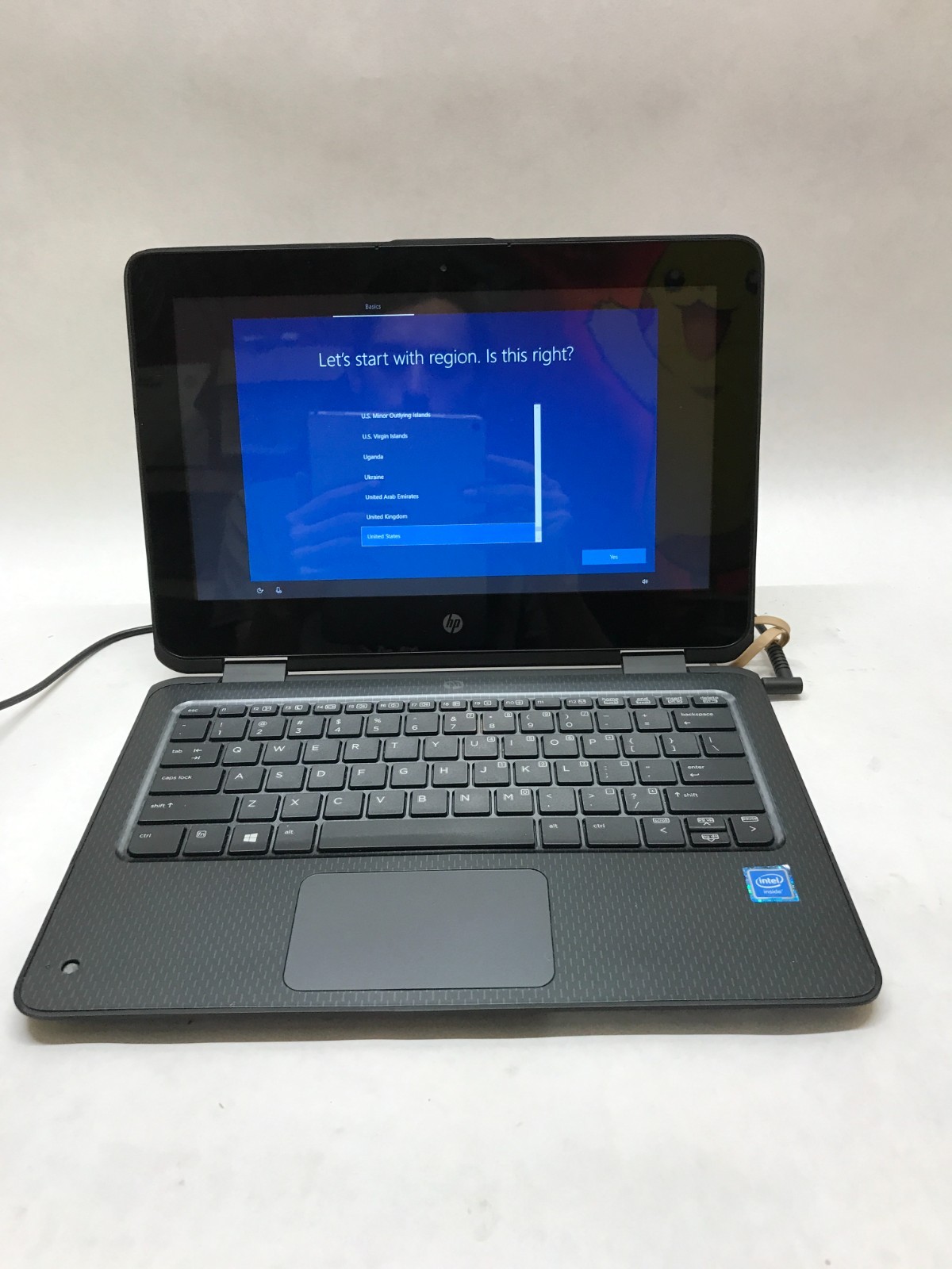 HP ProBook X360 11 G1 EE 11″ Celeron 4GB RAM 64GB SSD Windows 10 C-Grade!!! – DW