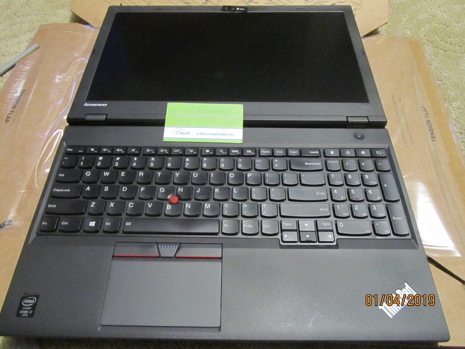 Very nice ThinkPad T540p i5-4200M, 8GB RAM 512GB SSD, 15.6″ HD, Win 10 Pro64