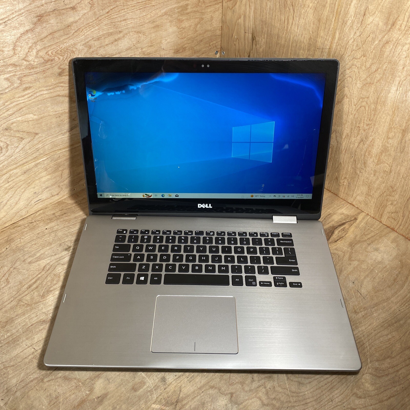 Dell Inspiron 15 15.6″ i5-6200@2.4GHz/ 4GB RAM/ 256GB SSD/ For Parts or Repair