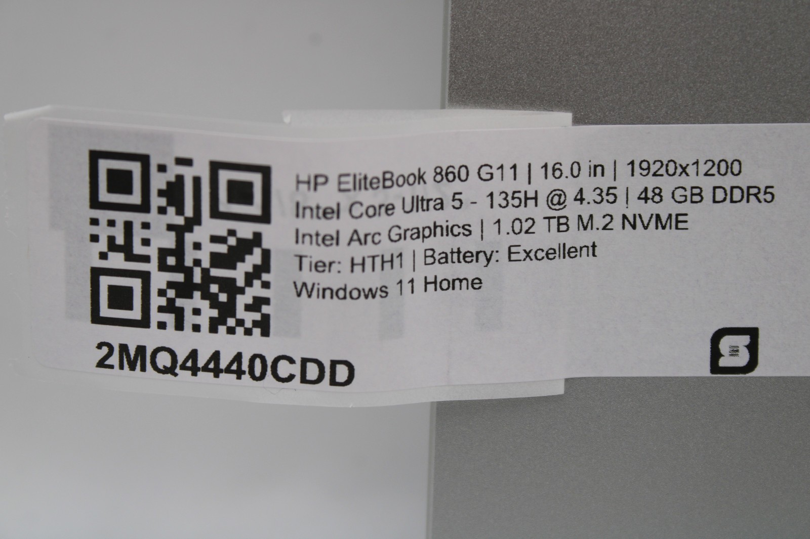 HP EliteBook 860 G11 Ultra 5 135U @ 1.6 GHz 48GB DDR5 1TB SSD W11Home *WTY