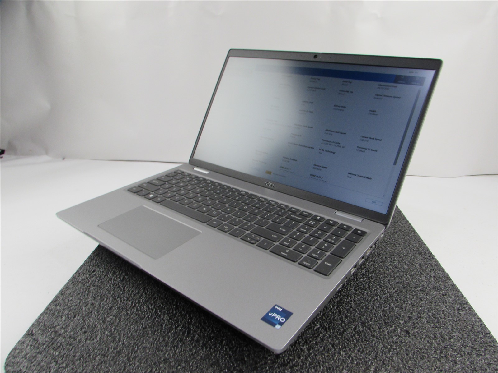 DELL PRECISION 3570 1920X1080 FHD CORE I7-1265U 512GB SSD 16GB RAM T550 NO O.S