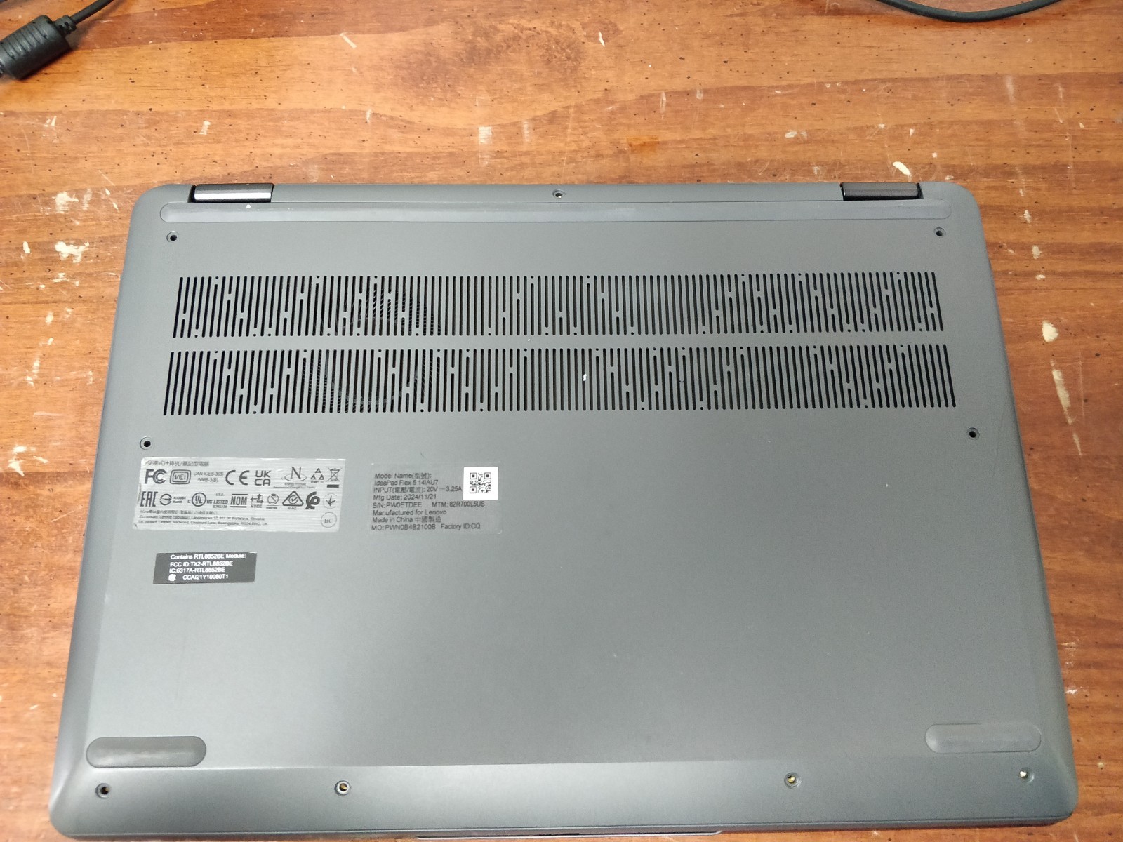 Lenovo IdeaPad Flex 5 14IAU7 INTEL CORE I5-1235U G8GB RAM NO DRIVE PARTS 8661