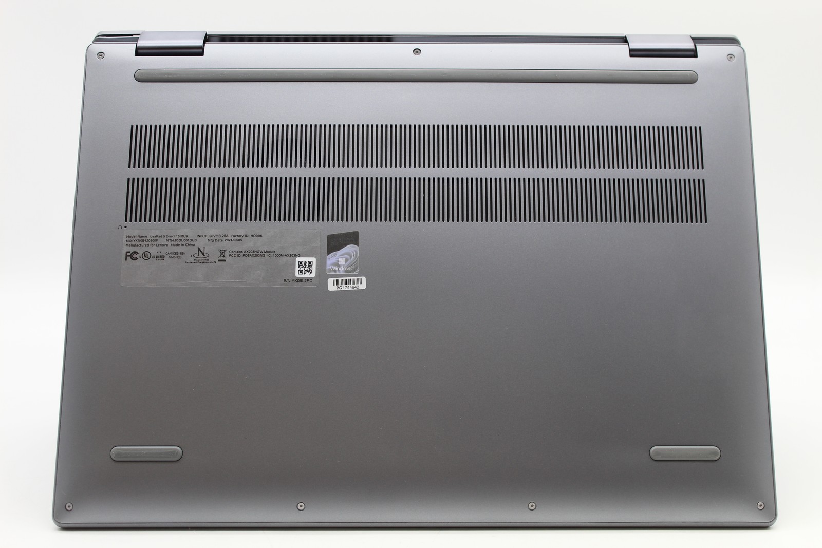 Lenovo IdeaPad 5 16″ Touch Intel Core 5 120U 1.4GHz 16GB 512GB SSD PC1744642