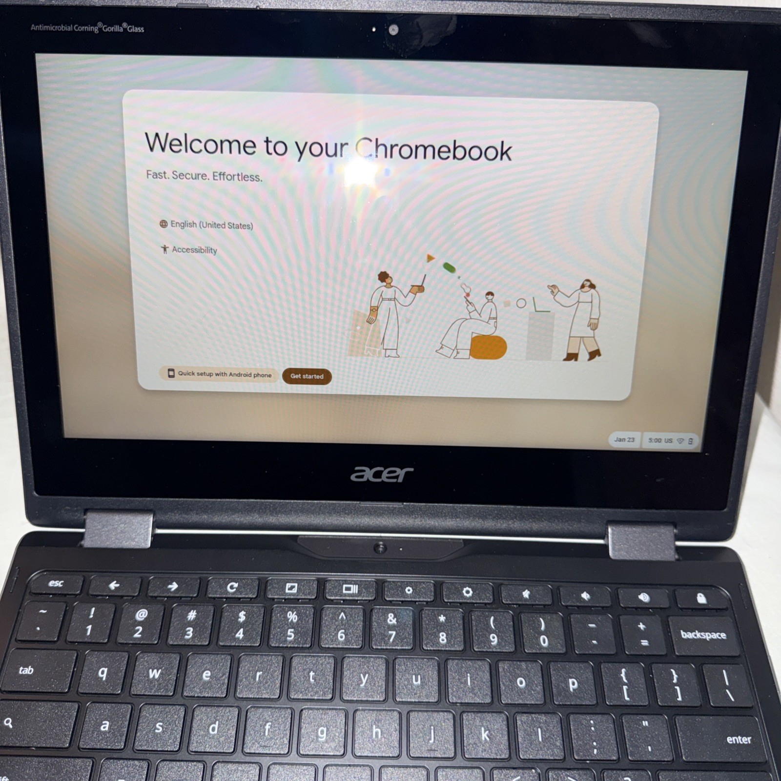 Acer Chromebook Spin 511 R752T-C3M5 11.6″ 32GB, Black
