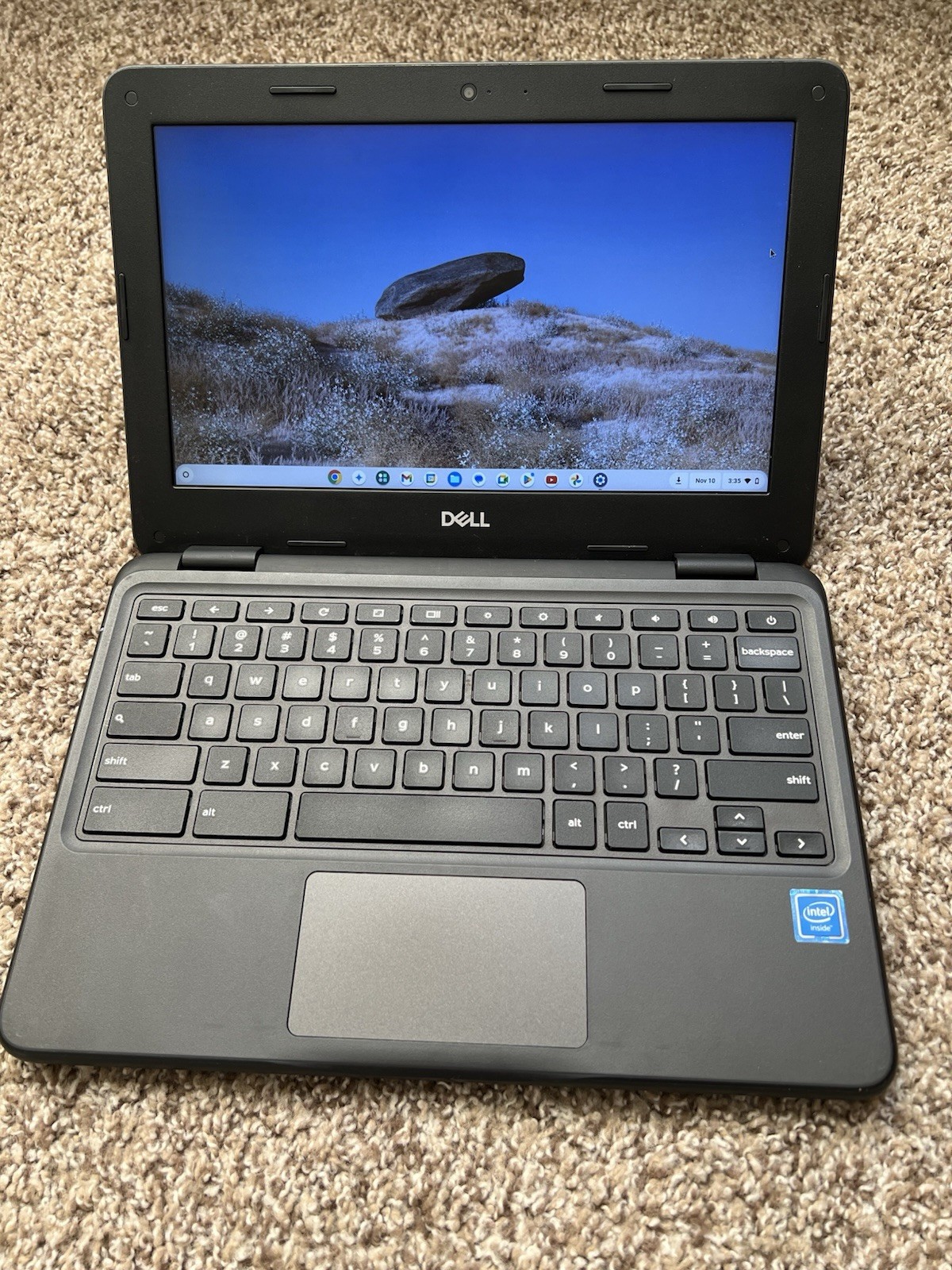 Dell Chromebook 11.6″ Intel Celeron Chrome OS Black Built-in Webcam Wi-Fi Casual
