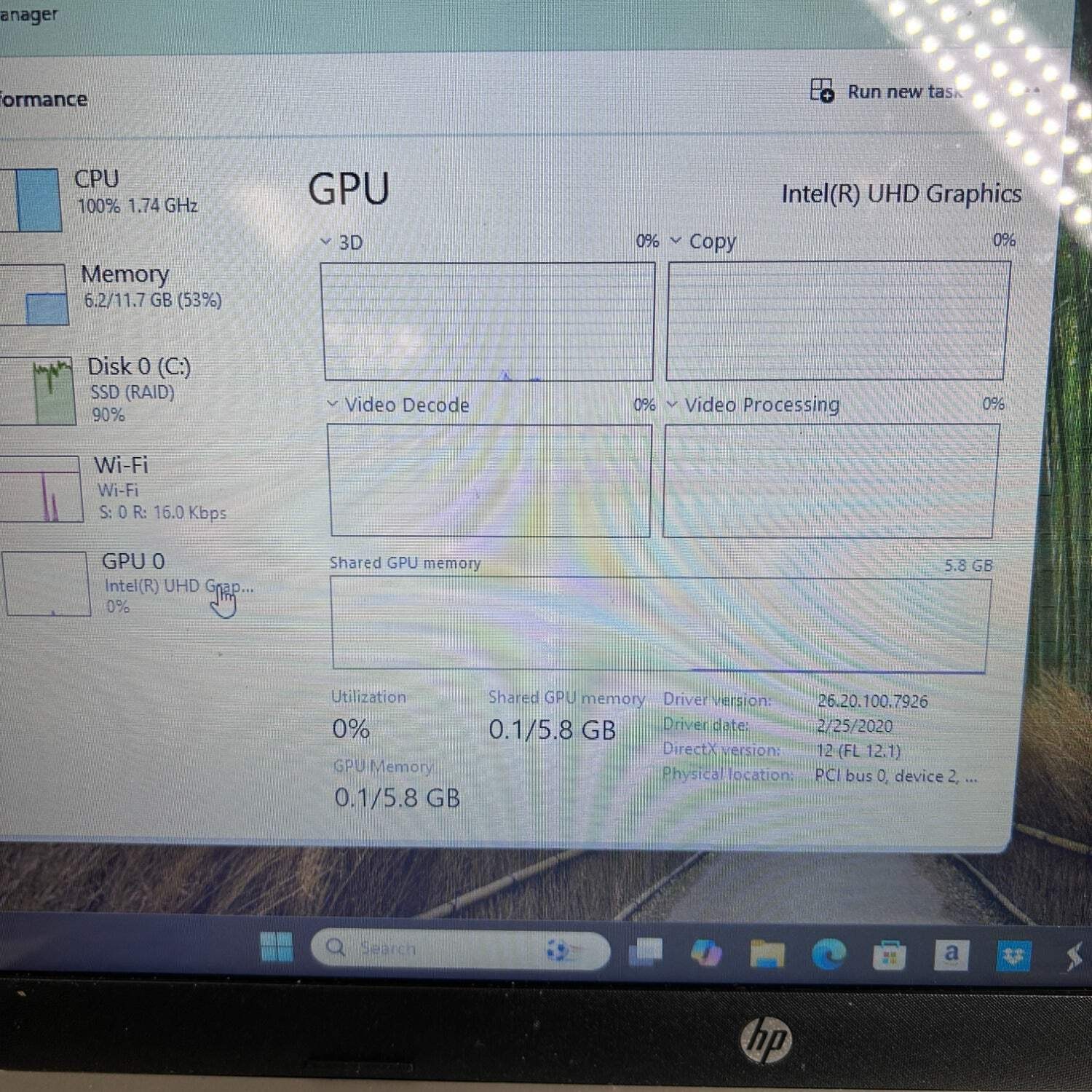 HP Laptop 15-DY1023DX 15.6″ i5-1035G1 1.2GHz 12GB RAM 256GB SSD