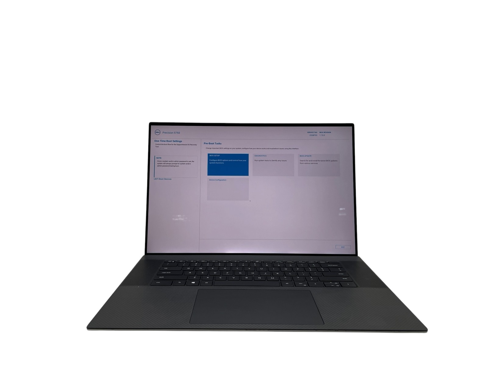 Dell Precision 5750 15″ – i5 2.6GHz – 8GB RAM – 256GB SSD – Grade D