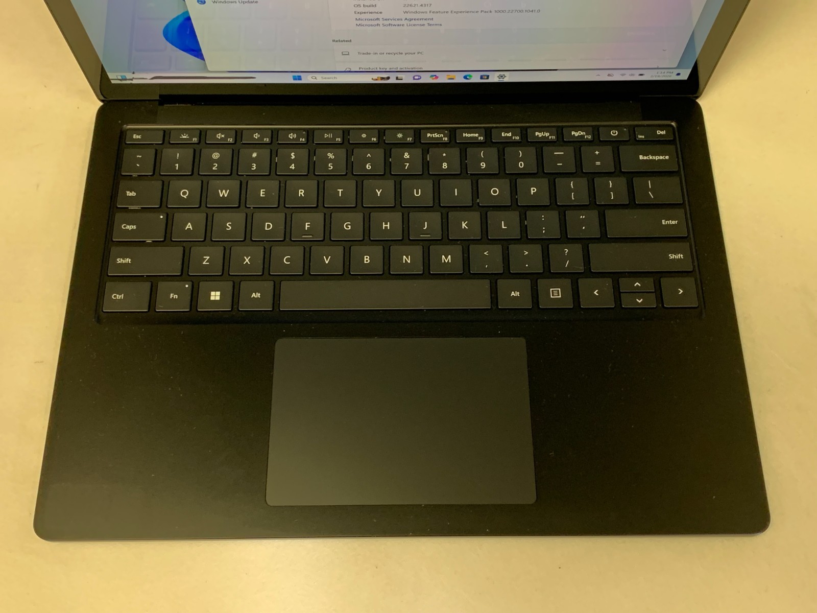 Microsoft Surface Laptop 4 i5-1145G7 2.6GHz 16GB 256GB NVMe W11P Mod. 1951