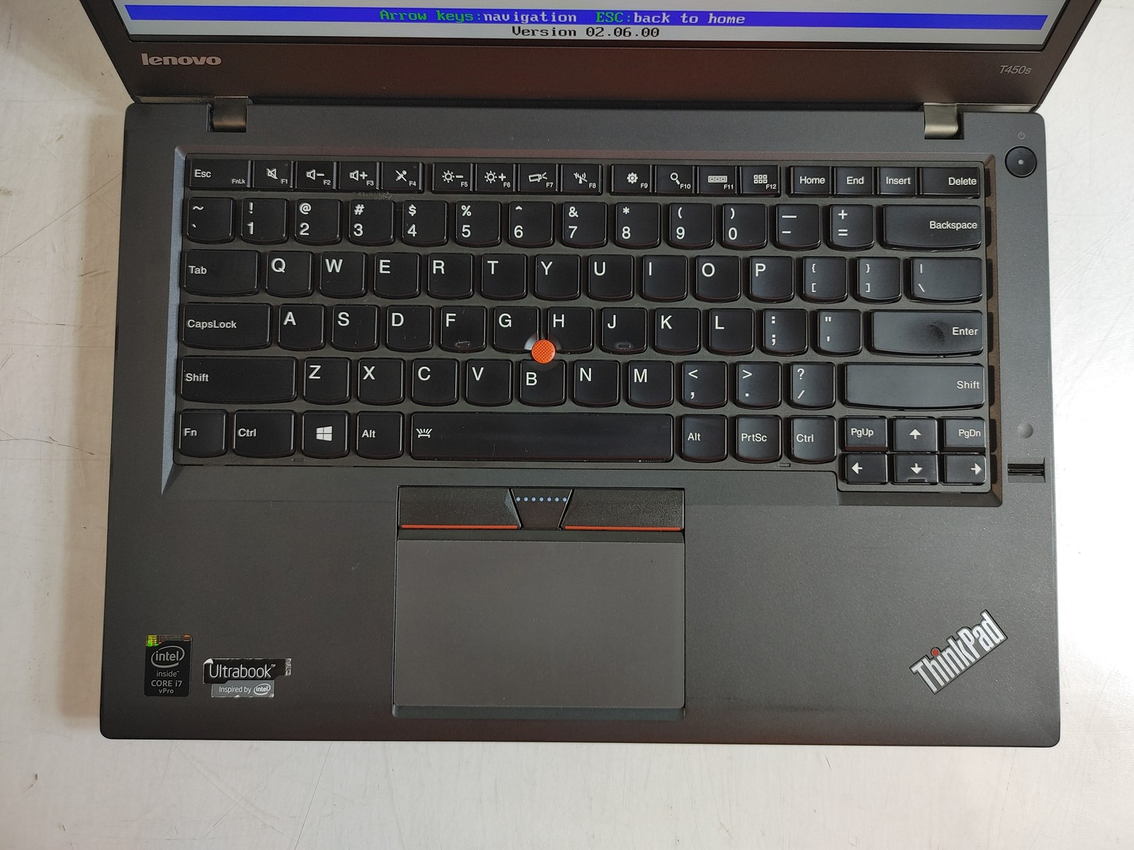 Lenovo ThinkPad T450s Core i7-5600U 2.60 GHz 8 GB DDR3 No HDD