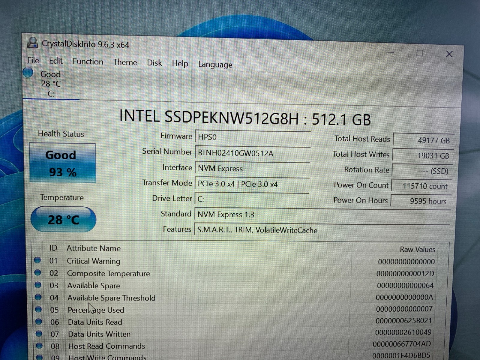 HP Pavilion 15-eh0015cl, AMD Ryzen 7 4700U 2GHz, 8GB RAM, 512GB SSD, Win11H