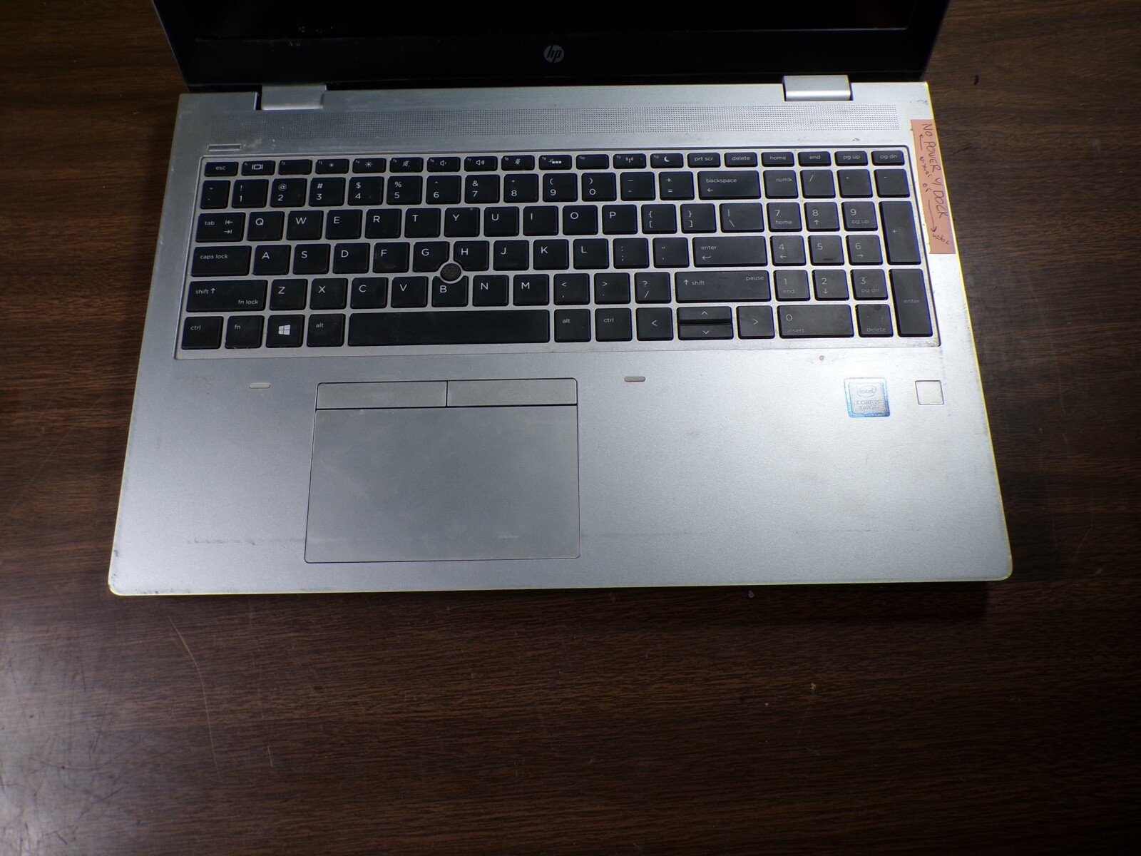 HP PROBOOK 650 G5 INTEL CORE i5-8265U 1.60GHZ 4GB RAM