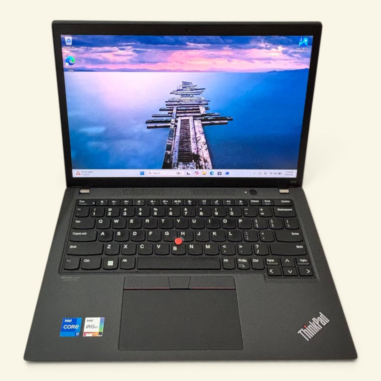 Lenovo ThinkPad X13 G2 TOUCH – Intel i7 11th Gen | 16GB RAM | 256GB SSD #148