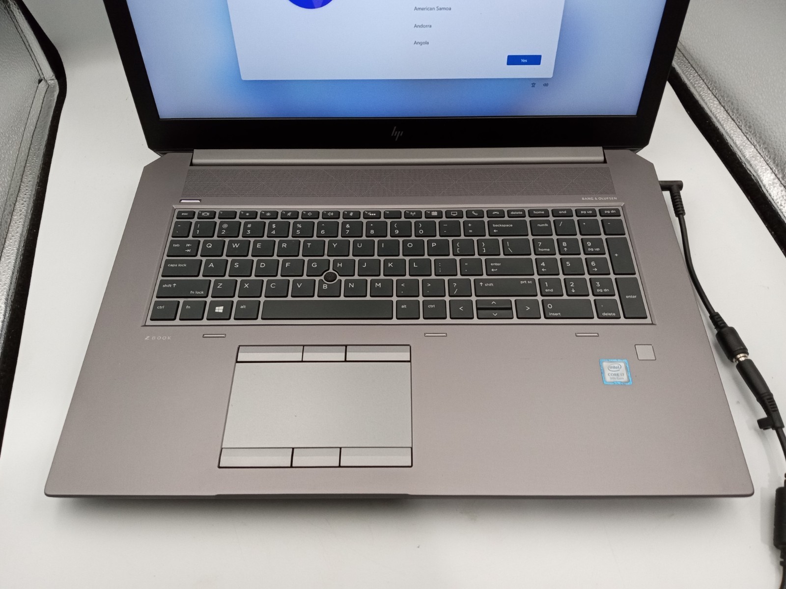 HP ZBook 17 G6 Intel i7-9750H 16GB RAM 128GB SSD Win11 T1000 – READ -RR