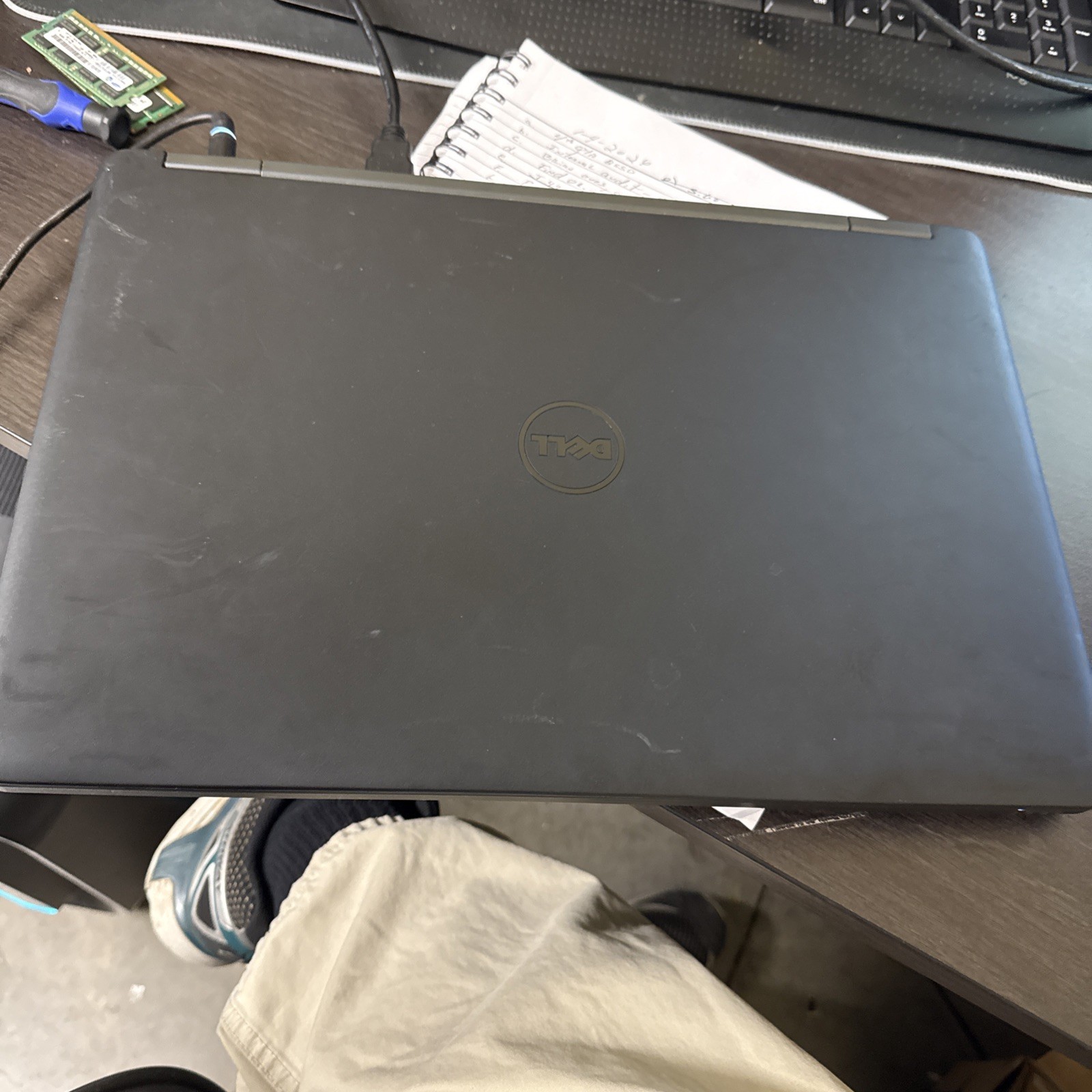 Dell latitude 5550 I5-4310 8G Ram No HD or LCD No Cover. Works W/ Ext Monitor